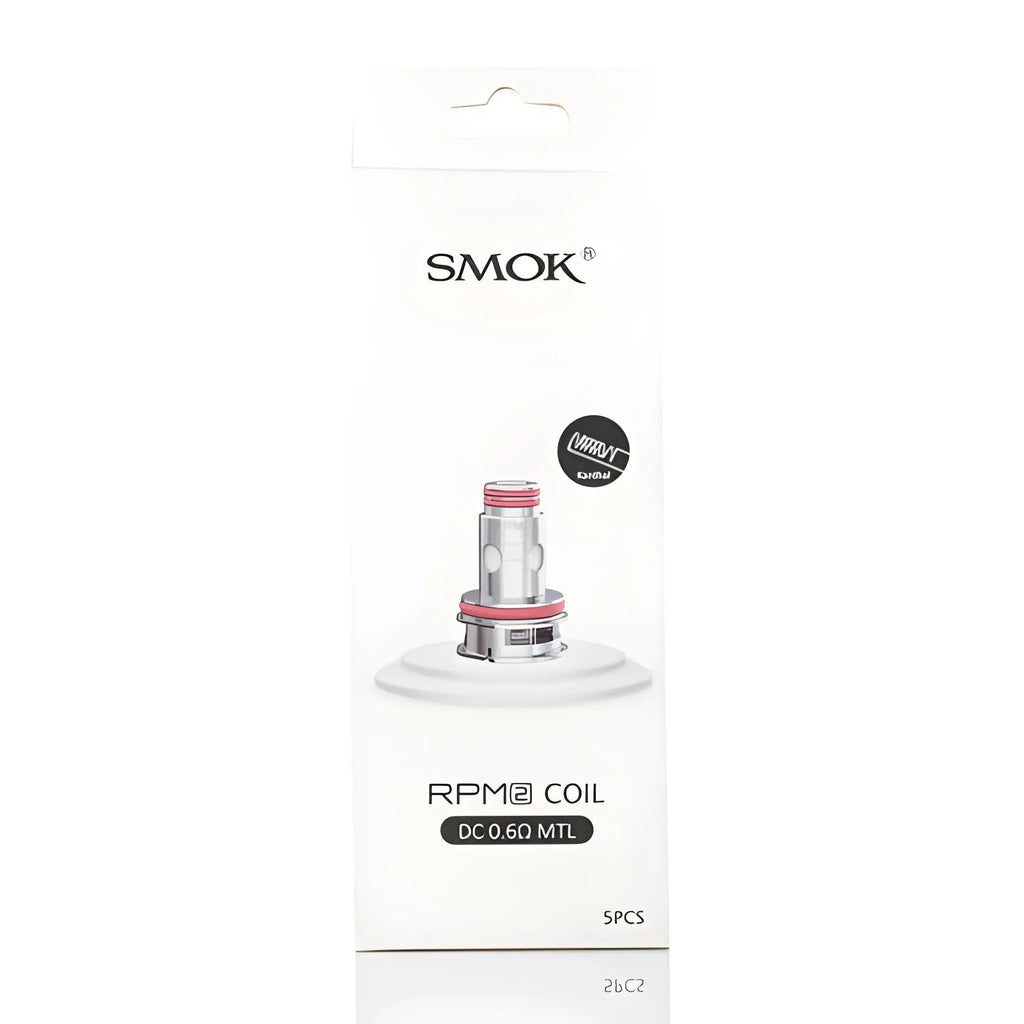 Vape Mash India Smok RPM12 replacement coil for maximum flavor, shown with coil and pod design for freebase e-liquids.