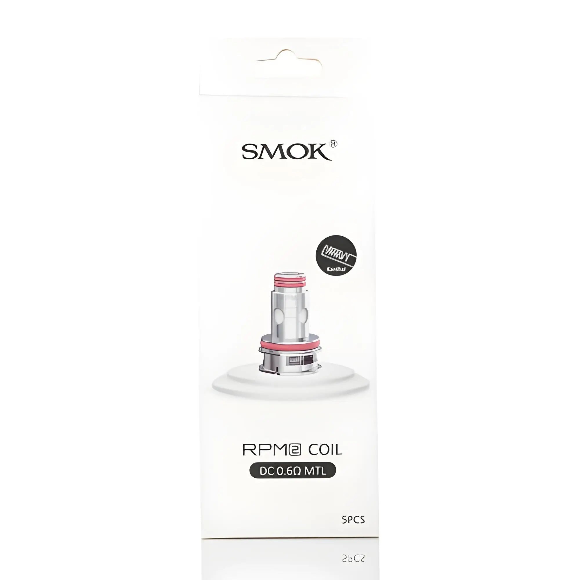 Vape Mash India Smok RPM12 replacement coil for maximum flavor, shown with coil and pod design for freebase e-liquids.