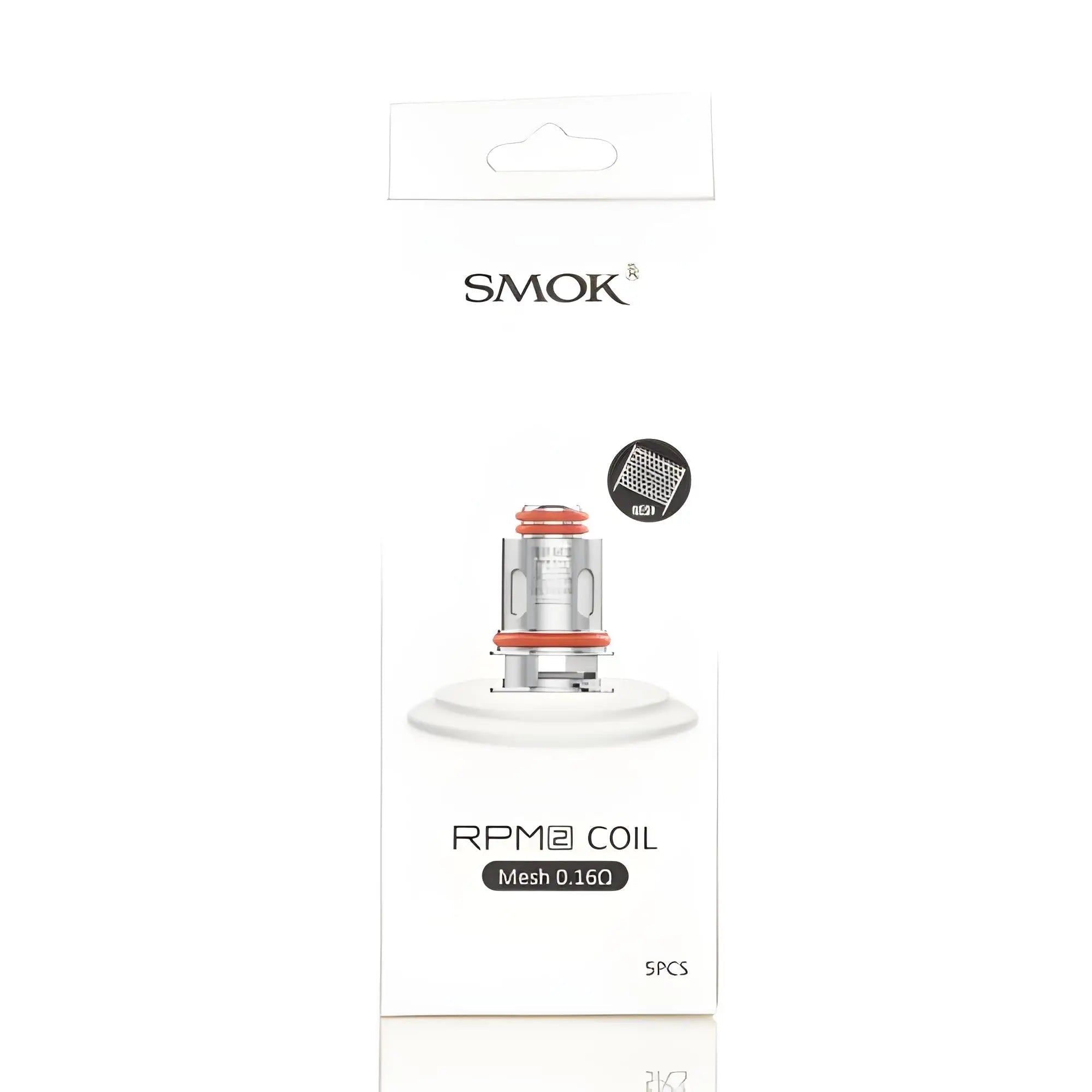 Vape Mash India Smok RPM12 replacement coils for maximum flavor, shown with coil and pod components for freebase e-liquids.