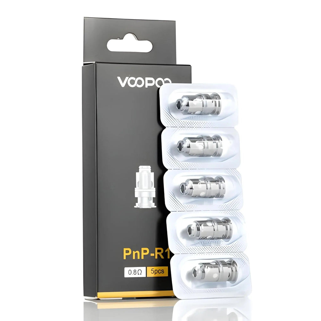 VOOPOO PnP Replacement Coil 0.6Ω for Vape Mash India vape device, showing the coil with visible threading and coil design.