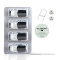 Vape Mash India Vladdin RC replacement pods 4-pack with ceramic coils, designed for smooth flavor and easy vaping.