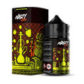 Double Apple 60ml Vape Juice by Nasty Shisha, Vape Mash India e-liquid with 3mg nicotine, in a clear bottle with colorful label.