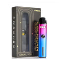 Uwell Caliburn C2 pod system in gradient blue and pink, refillable vape device with matte grey accents, by Vape Mash India.