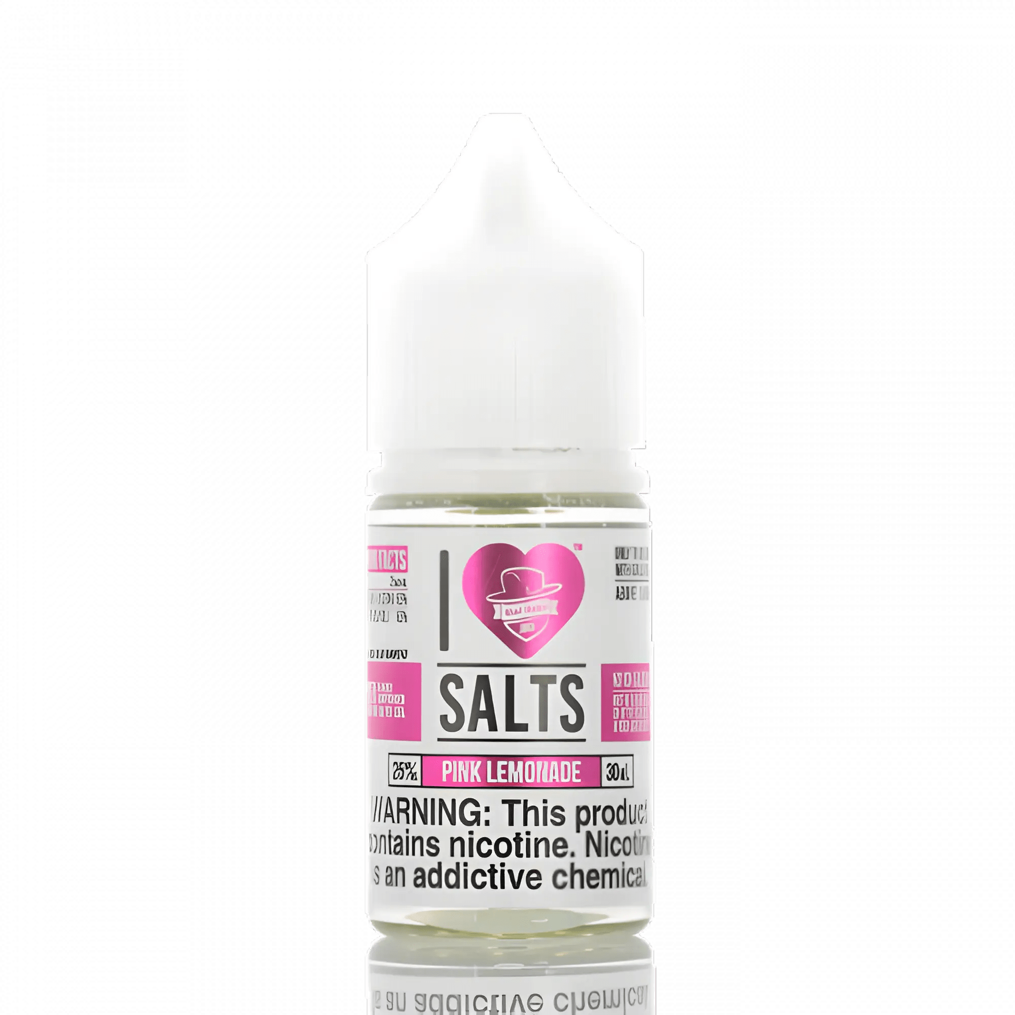 Love Salts 30ml nicotine salt e-liquid in Tangy Lemonade flavor, featuring a vibrant lemon and citrus scene with vape bottles.