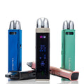 Uwell Caliburn G3 Pro 35W pod system kit in midnight black, compact vape starter kit from Vape Mash India with mouthpiece and buttons.