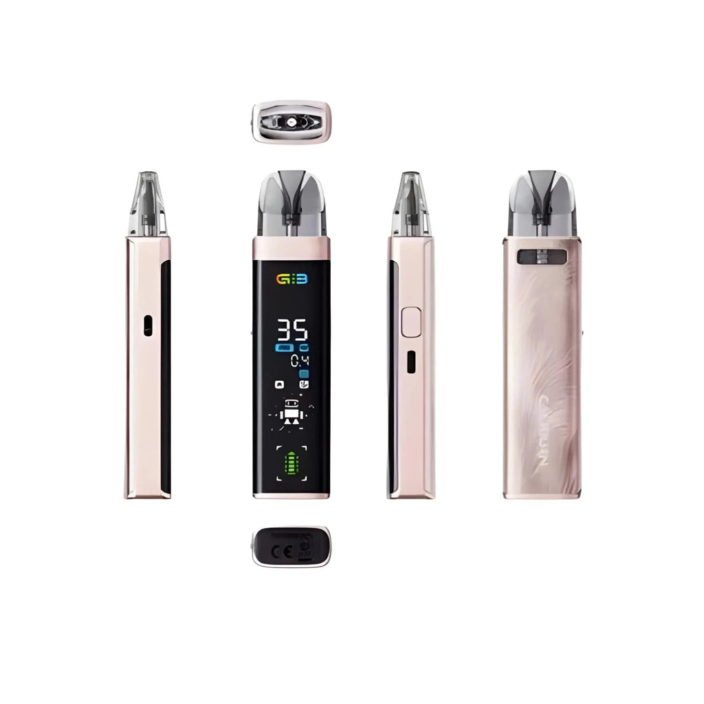Uwell Caliburn G3 Pro 35W vape pod system kit in midnight black, compact vape starter kit with sleek design by Vape Mash India.