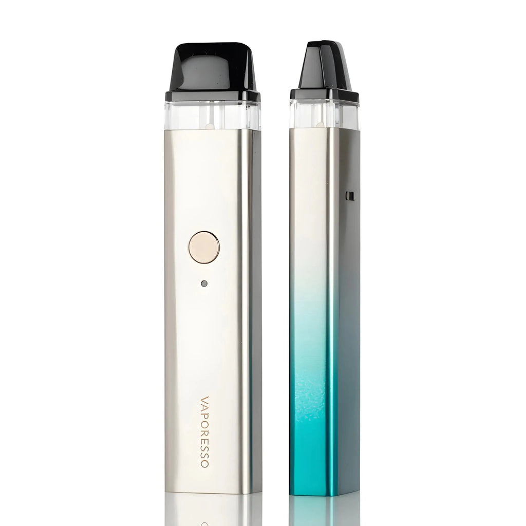 Silver Vaporesso XROS 16W Pod System Kit by Vape Mash India, compact vape starter kit with sleek design and replaceable pods.