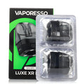 Vaporesso LUXE X replacement pods for vape devices, featuring coil and pod system by Vape Mash India, in black and transparent design.