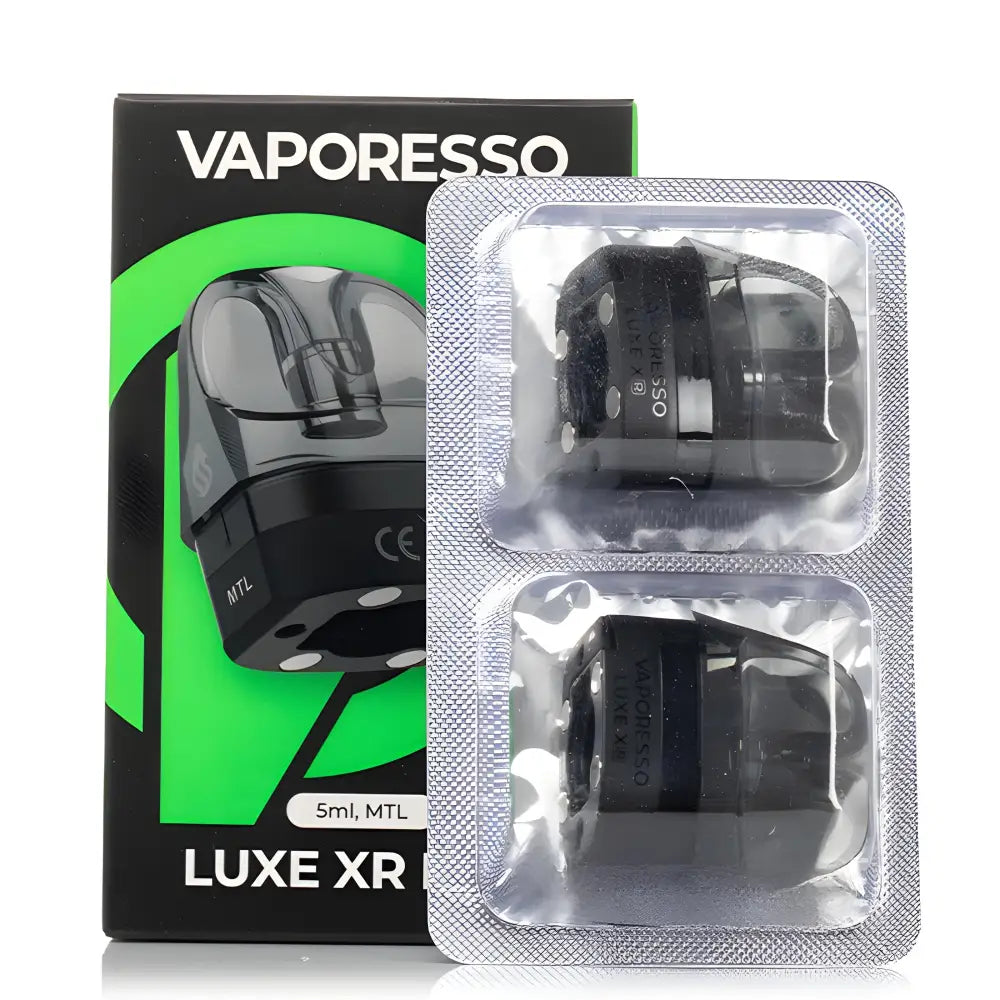 Vaporesso LUXE XR replacement pods India – authentic refillable pods at VapeMashIndia
