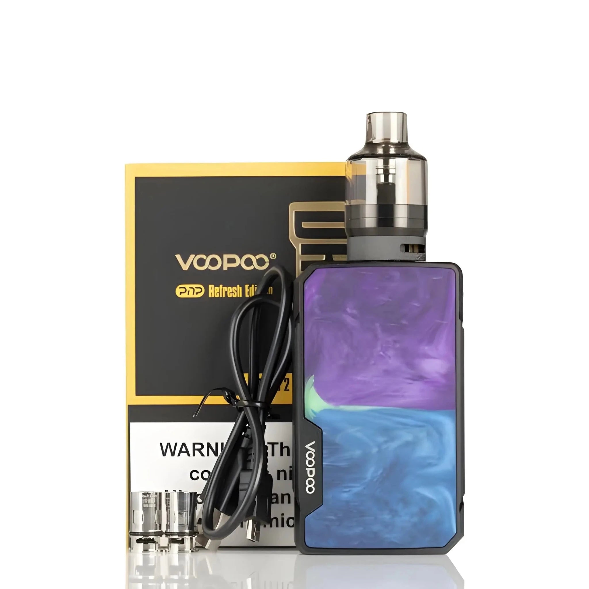 VOOPOO DRAG 2 177W Refresh Edition Kit w/ PNP Tank India | Vape Mash India - Vape Mash India