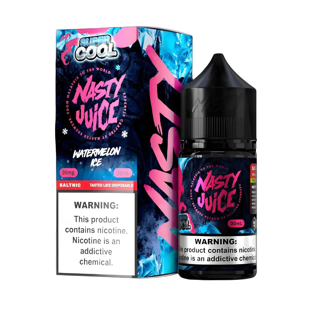Watermelon Ice Nasty Super Cool 30ML Vape Juice Bottle – 35MG and 50MG Nicotine Salt India