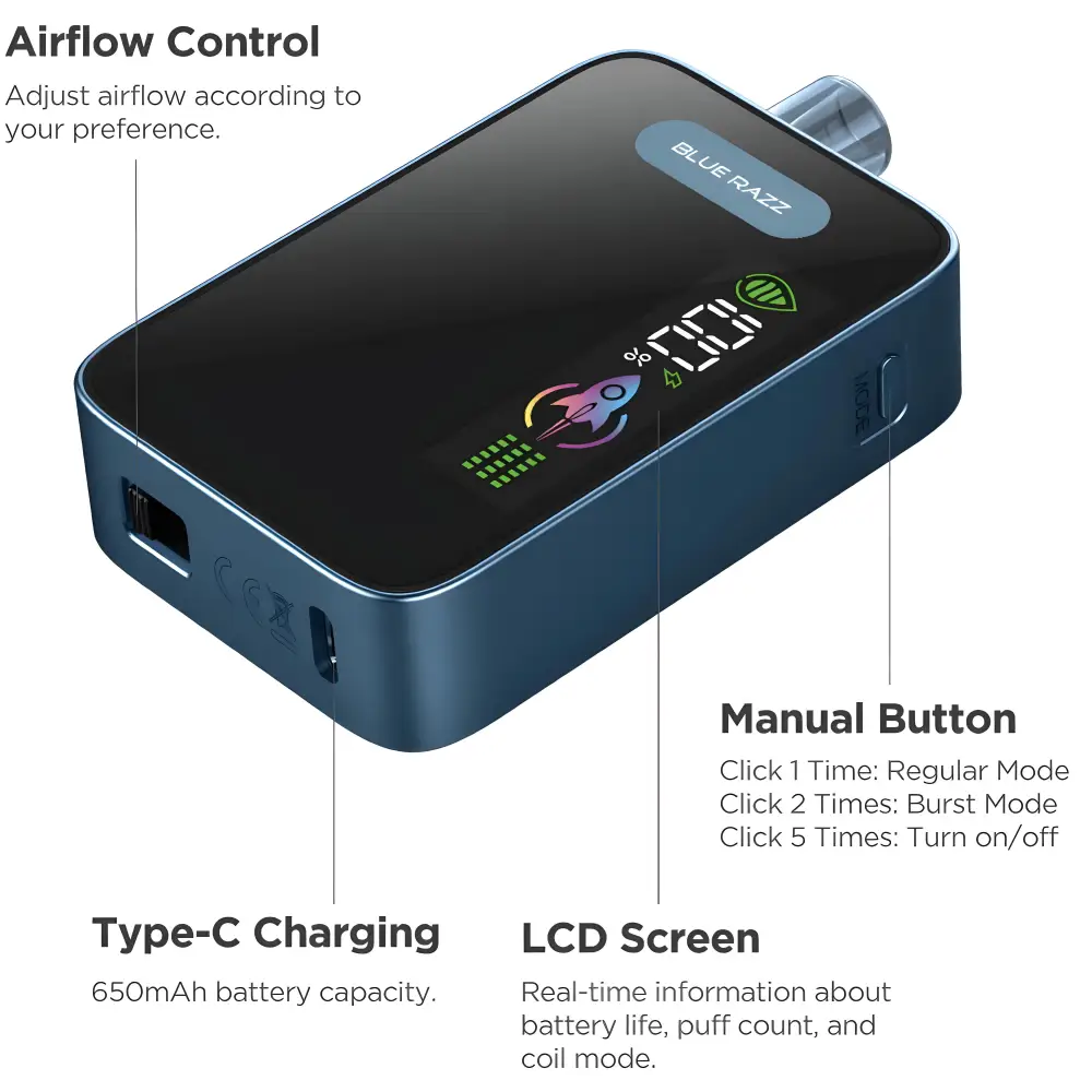 Yuzu 15000 Puff 5% Disposable Vape India | Vape Smash India